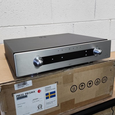 Primare PRE35 Prisma DM35 Stereo Preamplifier / Network Player / DAC - Manufacturer Refurbished