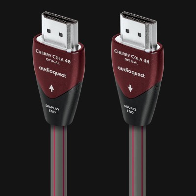 AudioQuest Cherry Cola 48 Active Optical (AOC) Ultra High Speed HDMI Cable