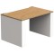 Blok Stax 2G Modular Hi-Fi Stand - Shelf LP - Natural Ash Plywood Shelves / Satin White Sides