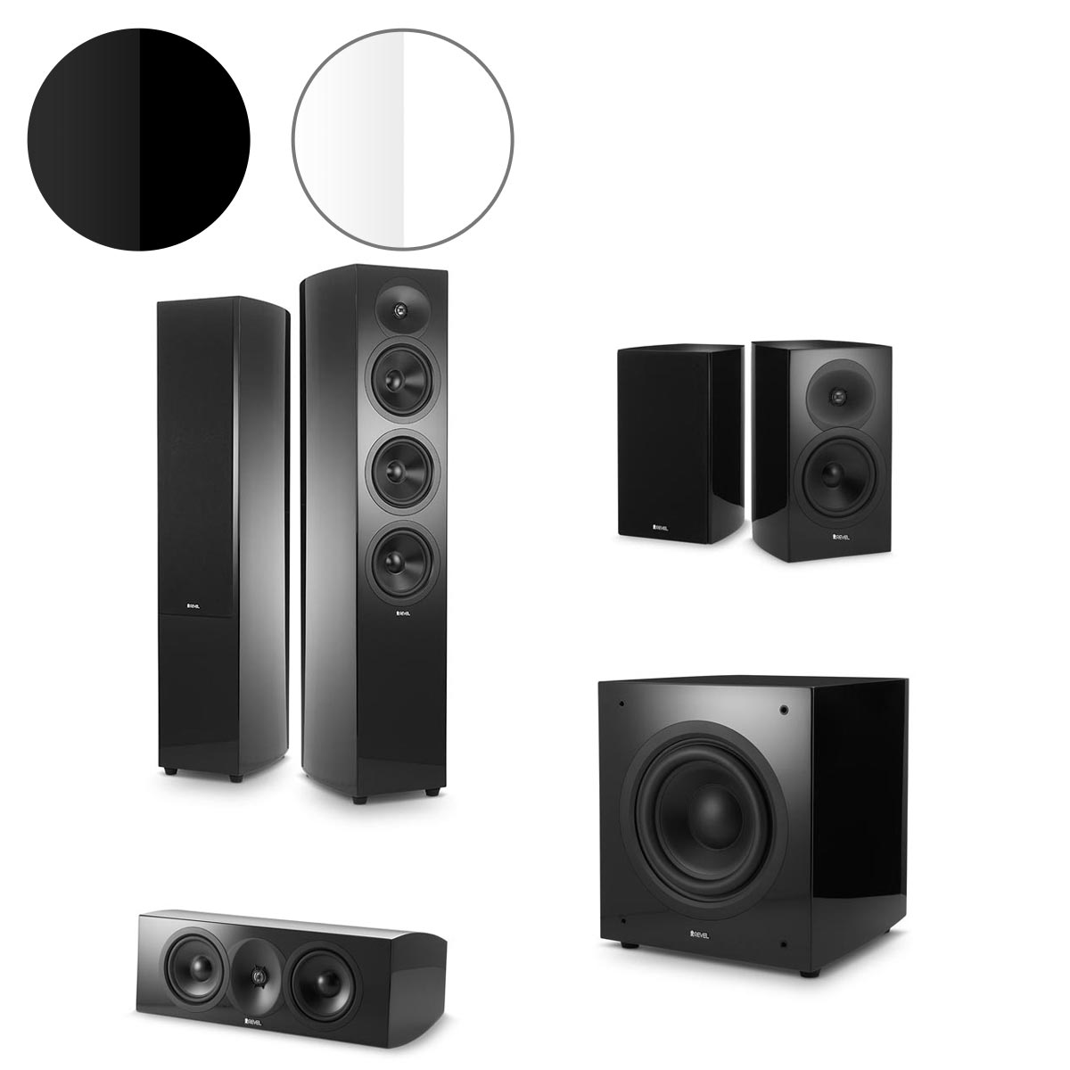 Revel Concerta2 F35 / M16 / C25 / B10 - 5.1 Speaker Package | Space Hi-Fi