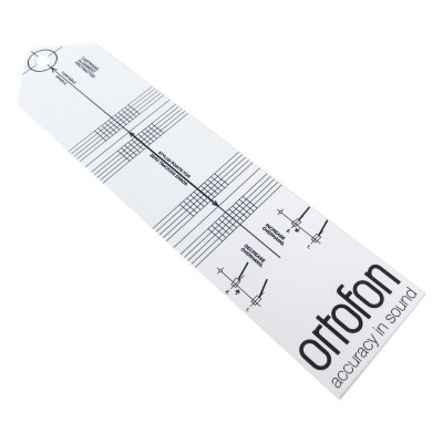 Ortofon Cartridge Alignment Card