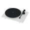 Pro-Ject T1 EVO BT Turntable - Ortofon OM 10 Cartridge - Satin White