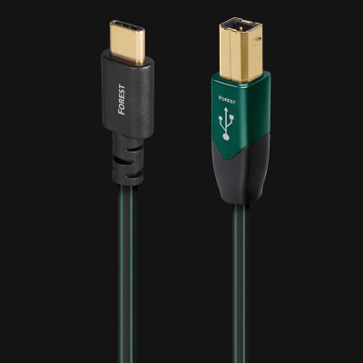 AudioQuest Forest USB-C to USB-B Cable