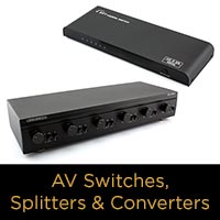 AV Switches, Splitters & Converters